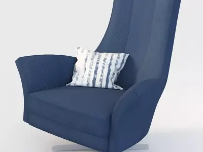 Armchair is very beautiful  Free 3D model