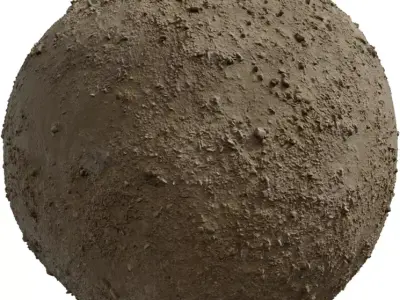Realistic Sandy Soil Ground PBR Texture Texture