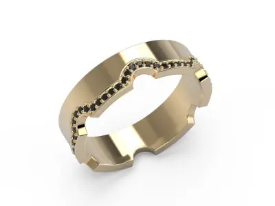 141209 R  crown 3D print model