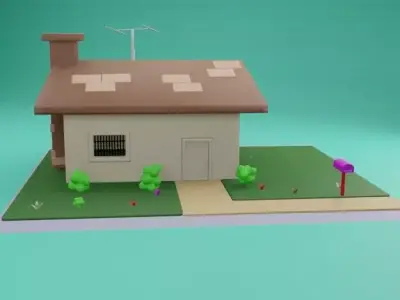 House Free low-poly 3D model