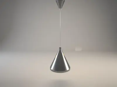 lamps pendant lamp Low-poly 3D model