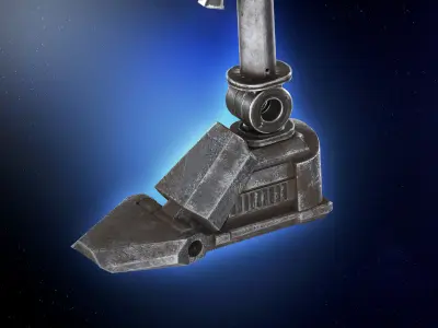 SM-33 DROID STATUE 3D PRINT MODEL SKELETON CREW   3D print model