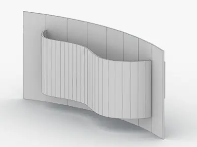 1480 - Bra Lamp Low-poly 3D model