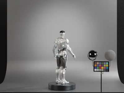 Superior Iron Man Low-poly 3D model