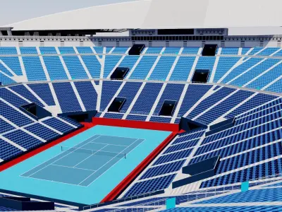 Ariake Coliseum - Tokyo 3D model