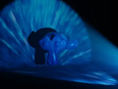 Blender Light Projector Free 3D model