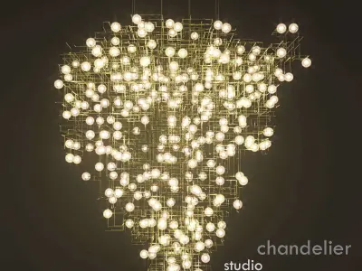 DRIFT Chandelier 3D model