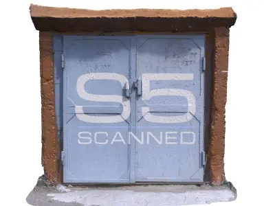 Underground Entrance 250 scan 6 3D model