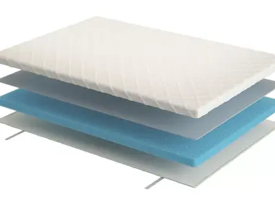 Baby mattress 3D model