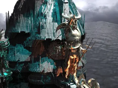 Ocean Master Bridge 3D model