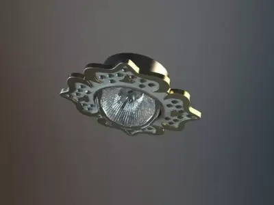 Spotlight Lamp Free 3D model