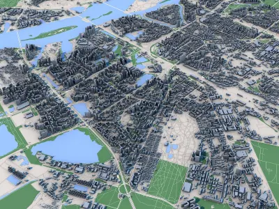 Kyiv City Ukraine 3D model