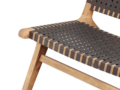 NAIROBI Garden Armchair No1 Low-poly 3D model