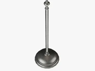 Floor Lamp Low-poly 3D model 15