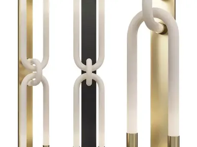 DOUBLE BRASS Low-poly 3D model