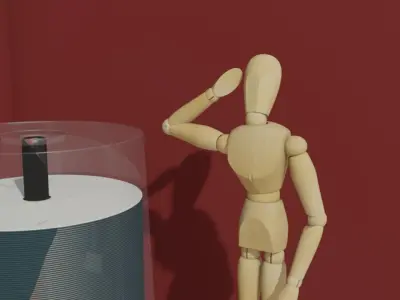 Mannequin - Rigged 3D model