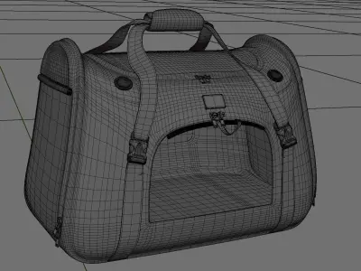 Pet Carrier 3D model