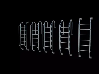 Pool Ladder 3D model