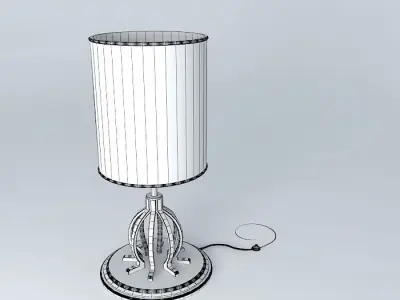 Architectural table lamp Free 3D model
