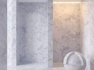 Marble wall 226 3D model