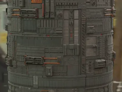 Scifi Wall Panel Texture Texture