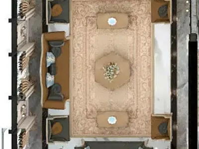 Ground floor villa 3D model