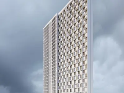 Apartments Building 3D model