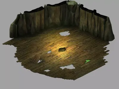 Fernnor Tree Cave - Floor 02 3D model