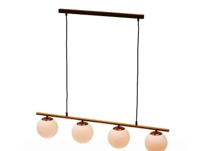 Hanging lamp Low-poly 3D model shop
