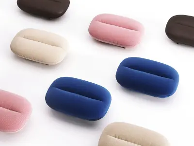 Manarola Footstool 3D model