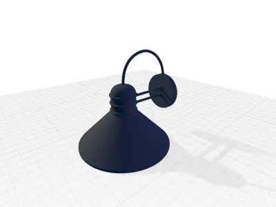 Giguere Outdoor Barn Light 3D model