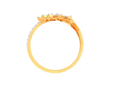  Women Ring MTL 3dm STL OBJ FBX Details 3D print model get