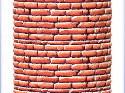 Stylized Wall Seamless Texture Texture