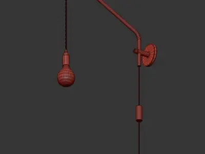 APPLIQUE MURALE 3D model