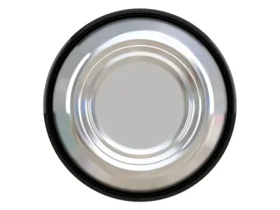 Stainless Steel Dog Bowl 3D model