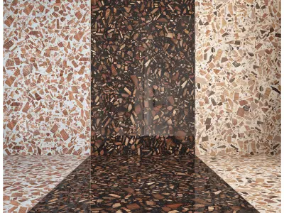 Terrazzo wood Texture