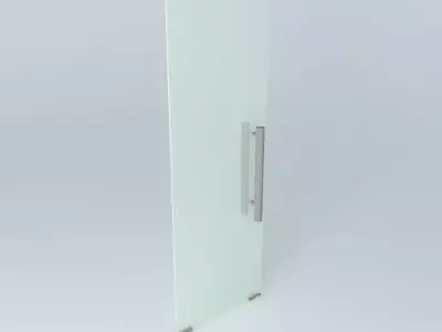 GLASS DOOR Free 3D model