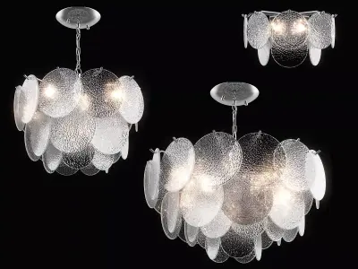 797 Circo Lightstar Collection of Modern Lamps Glass 3D Model Pack