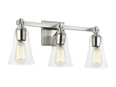 Lecompton 3 - Light Dimmable Vanity Light - 3 Colour Free 3D model