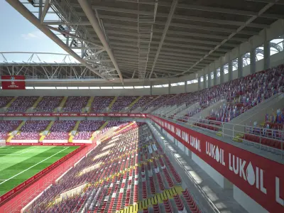 Spartak Arena Moscow 3D model