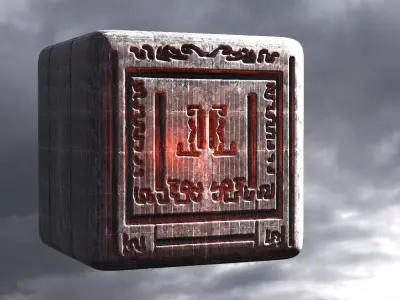 Dantes Inferno Hell Cube 2  3D model