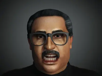 Bongobondhu Sheikh Mujibur Rahman 3d model 3D model