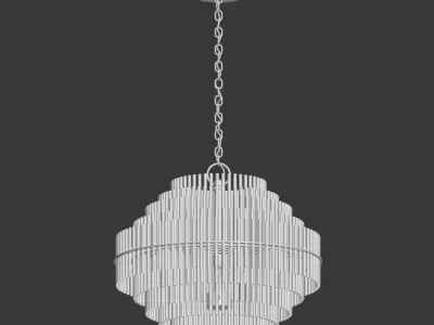 Restorationhardware Emile Chandelier Collection  3D model