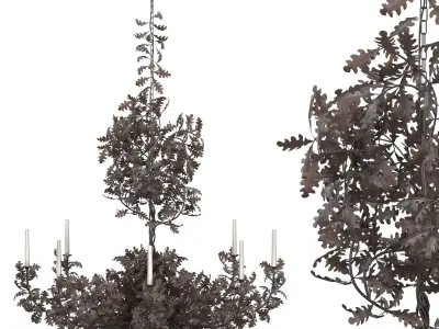 STANDARD OAK TREE 3D model