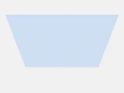 SVARTISDAL 4 panels for sliding door frame 1 Low-poly 3D model