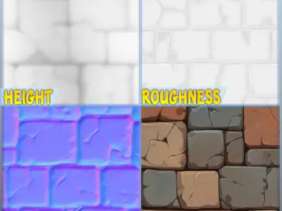 Stylized Wall Seamless Texture Texture 10
