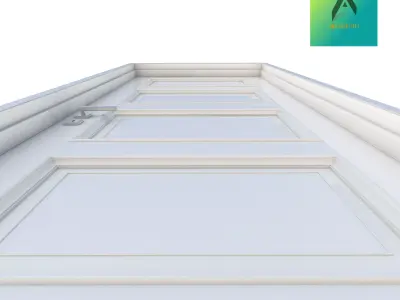 Room Door Type 9 3D print model