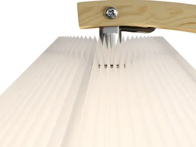 Timberline floor lamp by Gubi 3D model