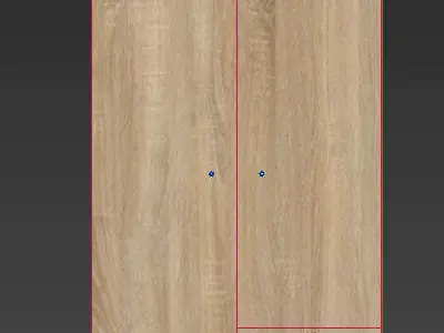 Wardrope IKEA VILHATTEN 3D model