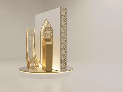 Ramadan Decor 3D model